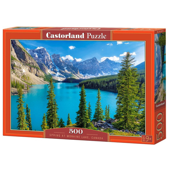 500-piece puzzle Spring at Moraine Lake, Canada B-53810