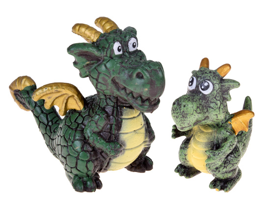 Fairy Tale Dragon Figurine Set 6 pcs – Magical Creatures ZA5883