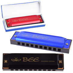 Metal HARMONICA Mouth Organ Bee IN0126