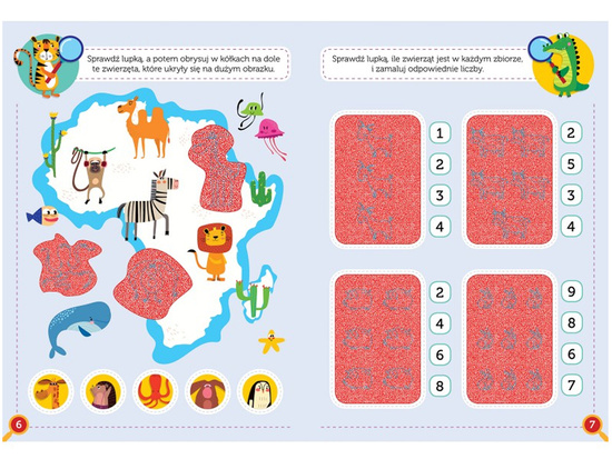 Aksjomat Łamigłówki z magiczną lupką. Zbiór aktywizujących zadań małego odkrywcy KS1088