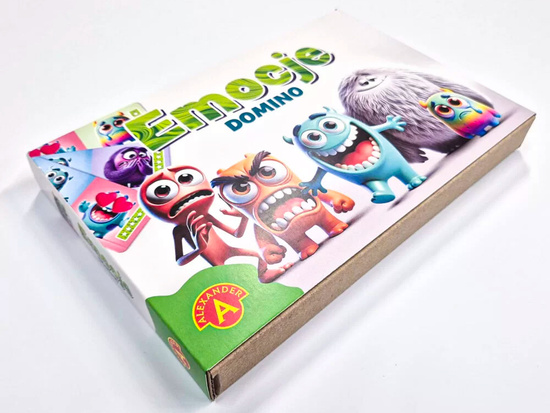 Alexander Gra edukacyjna Domino Emocje - pomaga zrozumieć uczucia GR0789
