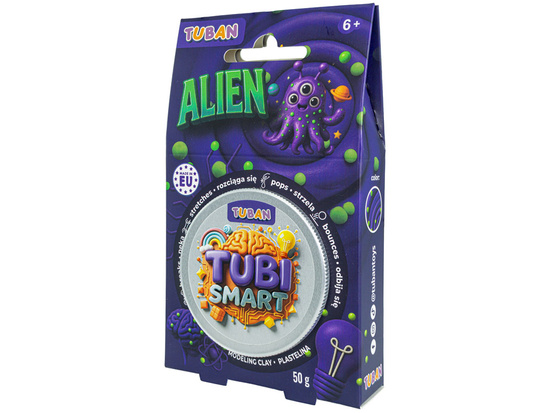 Tubi Smart sensory clay Alien stretches, shoots, bounces ZA6130