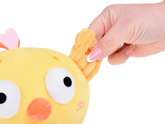 Plush interactive bird ball. Records plays melodies vibrates ZA5575
