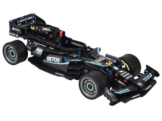 Klocki techniczne BOLID Formuła 1 268-ele napęd pull back naklejki ZA5728