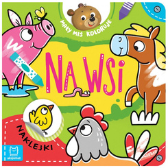 Aksjomat Mały miś koloruje. Na wsi KS1096