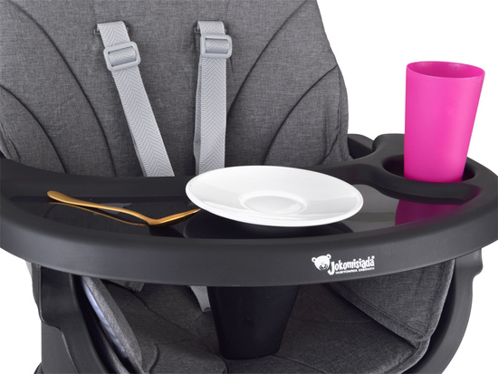 Multifunctional 6-in-1 swivel feeding chair for children ZA5659
