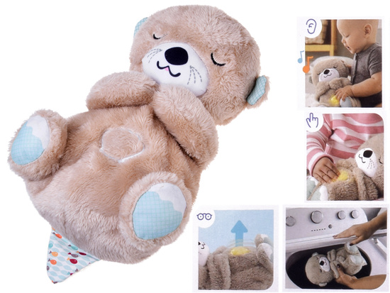 Breathing cuddly toy WYDARA lullabies white noise night lamp ZA5672