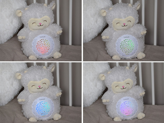 Soft SHEEP Star Projector - 20 different lullabies + sounds ZA5750