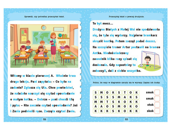 Aksjomat Aksjomat Naklejam i czytam sylabami. KS0812