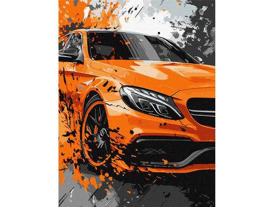 Painting by numbers kit 30X40cm KHO5154 Bright power auto AP0090