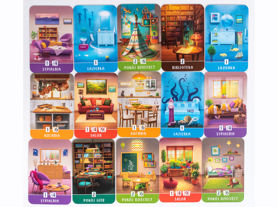 Rebel Family Board Game HOUSE about interior design with heart and imagination GR0783