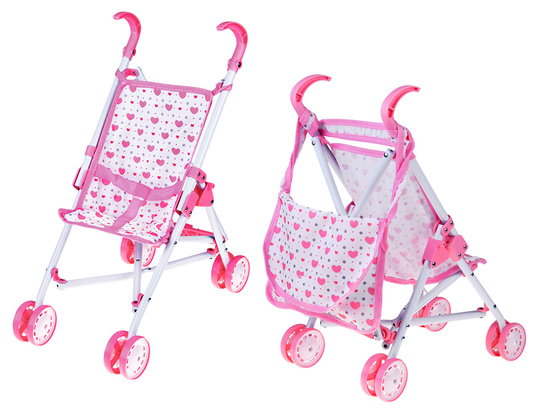 Deluxe Baby Doll Set with Stroller, Crib, Play Mat and Accessories – 17 pcs ZA5916