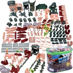 Large military base Toy soldiers set 200 pieces ZA4364