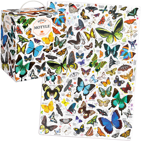 CzuCzu Puzzlove Butterflies 1000 pieces butterflies ZA5629