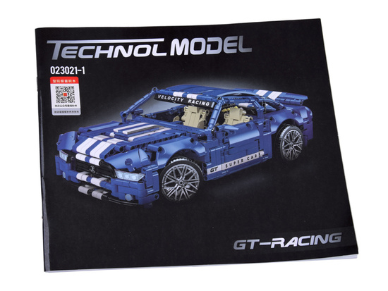 Klocki techniczne 1428-elementów Auto wyścigowe GT RACING ZA5308