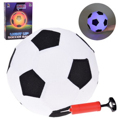 Soccer ball luminous rubber soft football material ZA5598