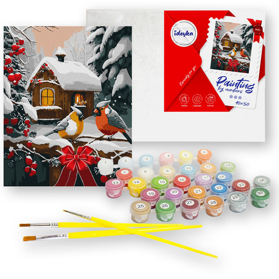 Painting by numbers 40x50 cm KHO6534 Snow fairy tale AP0108