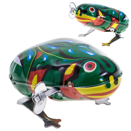 Retro Frog screwed metal jumper ZA2235
