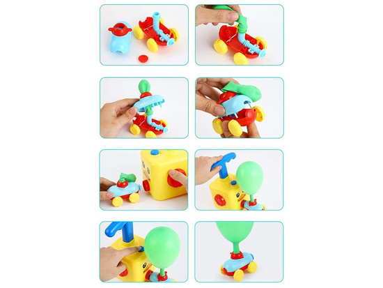 Balloon launcher with a pump + car ZA3730