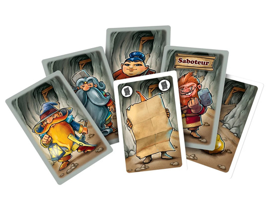 Rebel Saboteur Card Game - Bluff, Deduction, and Strategy GR0835