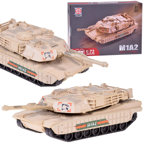 Klocki Abrams M1A2 Amerykański Czołg zbuduj Czołg 1:72 ZA5024