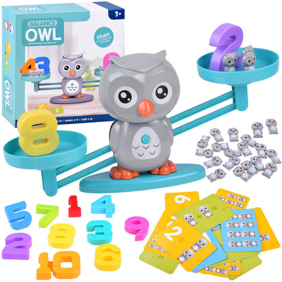 Educational Game Owl Scales Counting ZA3823