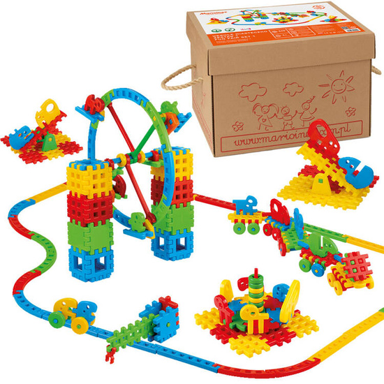 Blocks Amusement park large waffles 246 pcs. ZA4890