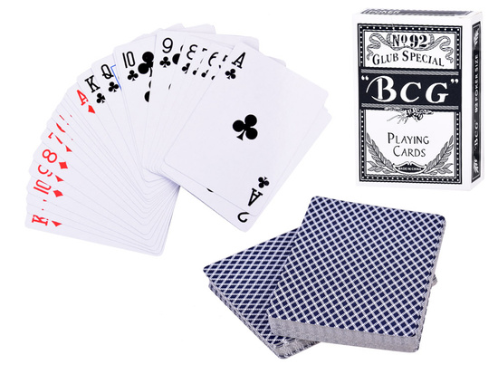 Zestaw Gra karciana 2w1 Poker i Black Jack Żetony + karty + plansza GR0706