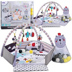Contrasting mat with balls for babies ZA4424