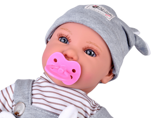 Interactive BOBAS doll 46cm - in blue shorts + accessories ZA5835