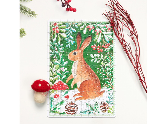 Puzzlove CzuCzu Winter 4 puzzles of 150 pieces ZA6114