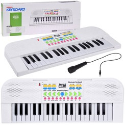 Organ mini keyboard toy for children, 37 keys, microphone IN0160