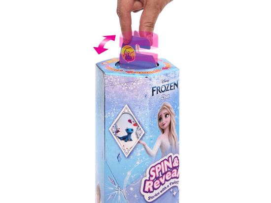 Mattel Disney Princess Frozen Spin & Reveal Elsa Doll + Accessories ZA6043