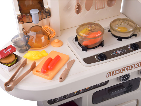 Interactive bright kitchen for children + effects: light and sound pair ZA5766