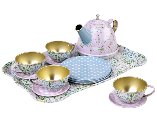 A set of tea chests Cups Tray ZA4457