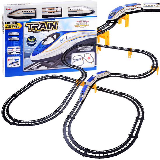 Rail  modern passenger train tracks 6m RC0590