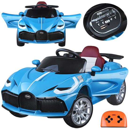 The car is powered by a Convertible battery with the rocking function PA0270