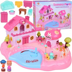 Interactive Magnetic House with Moving Elements ZA5482