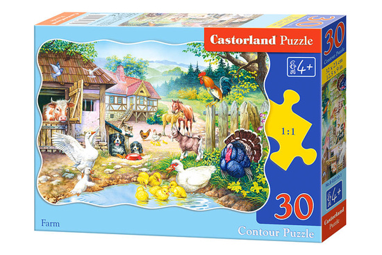 Puzzle 30 pieces farm