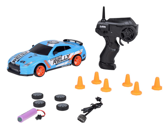 Remote controlled drift car AUTO drift remote control RC cones RC697 