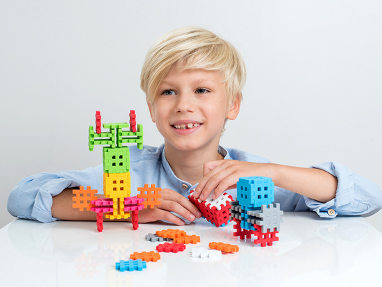 Colorful Waffle Blocks mini 300-pieces ZA4892