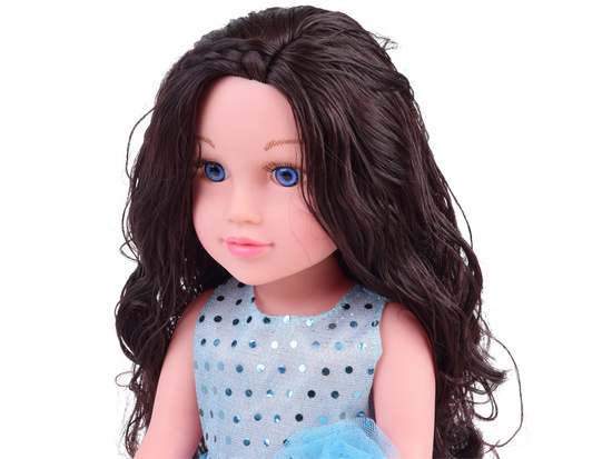 Elegant doll with blonde hair, 45 cm princess doll ZA5158