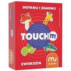 Muduko Gra karciana Touch IT Dotknij i zgadnij  - Zwierzęta GR0726
