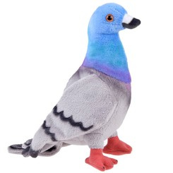 City pigeon mascot 22cm plush dove 14028