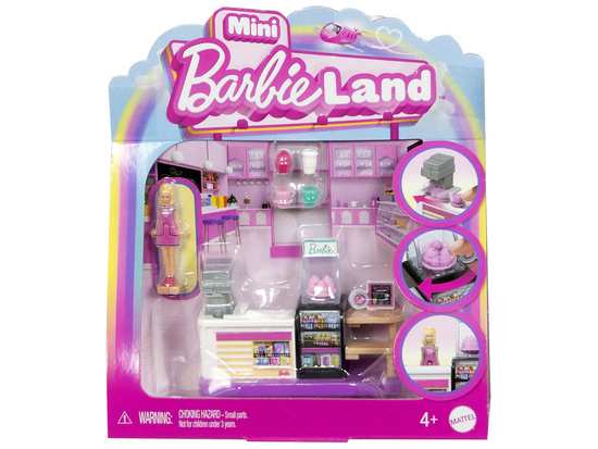 Mattel Mini Barbie Land Sugar Bowl Doll + Confectionery and Accessories ZA6041 C