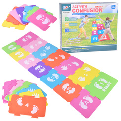 Dynamic movement game "Act with confusion" - foam puzzle ZA5611