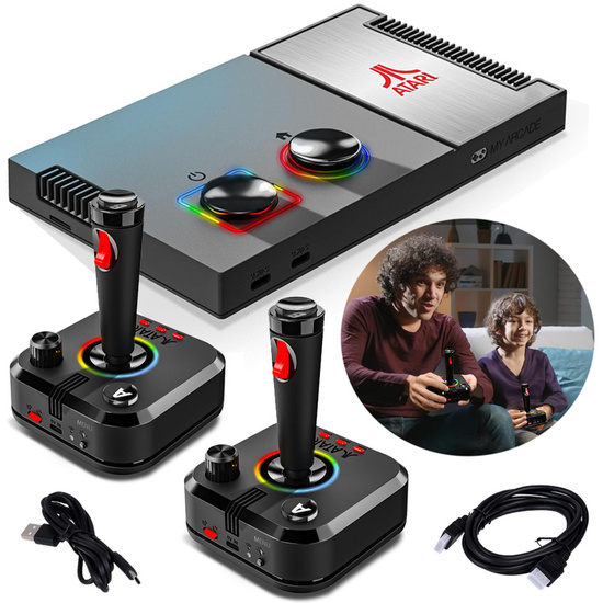 Retro TV console joystick ATARI game for the whole family