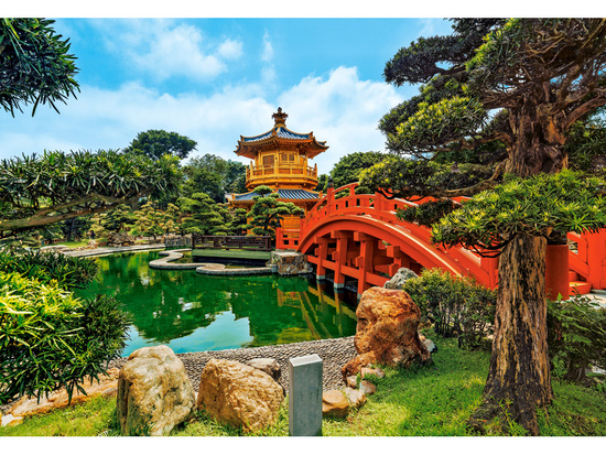 Puzzle 1000-elementów Nan Lian Garden, Hongkong C-104932-2