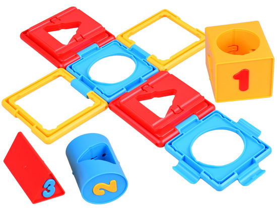 Educational fold-out puzzle cube ZA4539