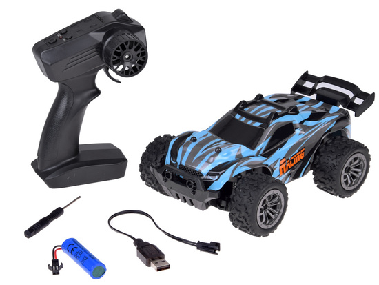 Remote controlled car RAPID MONSTER with remote control + backlight RC0682